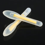 10 Packs OCEAN SUN Bulb Shape Luminous Float Night Fishing Light Stick, Visibility: 50m, Size: 4.5 x 37mm, Bulb Shape, Visibility: 50m