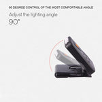 Portable Infrared Sensor LED Rechargeable Clip Hat Cap Lamp Fishing Headlamp for Fishing Camping Hiking