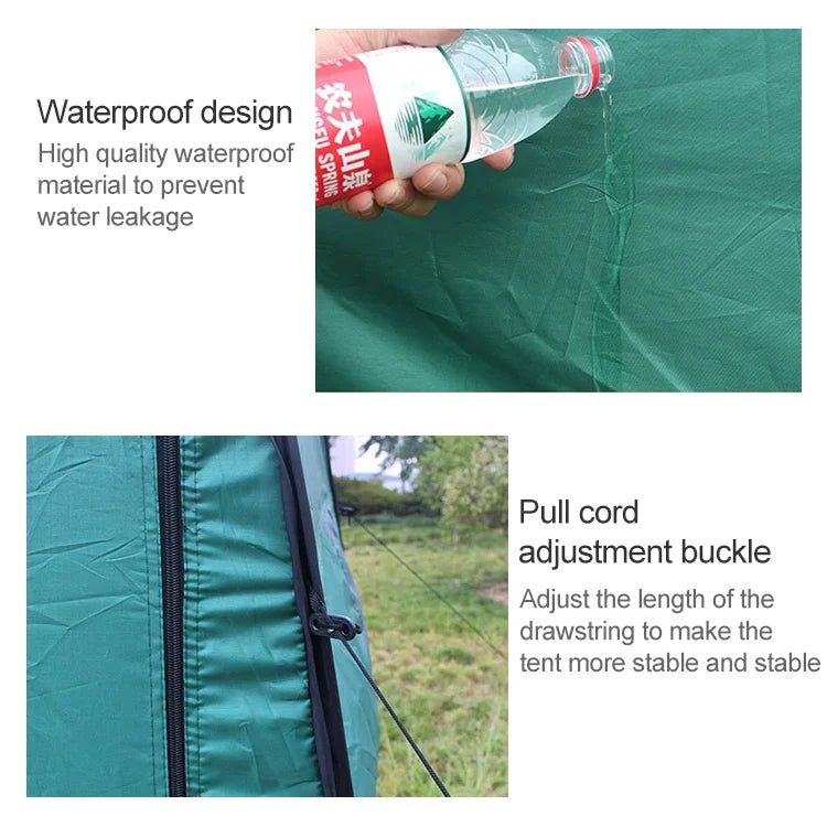 Aotu AT6516 Clothes Changing Bathing Tent with Window, Size: 195x150x150cm, Size: 195x150x150cm