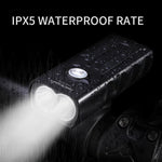 BX2 USB Charging Bicycle Light Front Handlebar Led Light (3 Hours, L2 Lamp Beads), 3 Hours, L2 Lamp Beads
