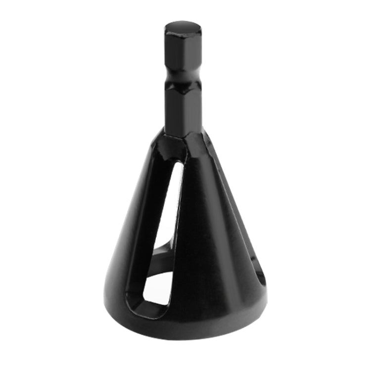 Chamfer Stainless Steel Deburring External Chamfer Tool Triangle Handle Six-slot Chamfer, Six-slot Chamfer (Black), Six-slot Chamfer (Silver)