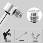 Manual Mini Portable Bicycle Aluminum Alloy Pump + Plastic glue-free tire patch + Tire lever, Inflator + Plastic glue-free tire patch + Tire lever Black, Inflator + Plastic glue-free tire patch + Tire lever Red