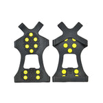 10 Teeth Ice Claw Outdoor Non-slip Shoes Covers for Ice Snow Ground, Size : XL, Size : XL