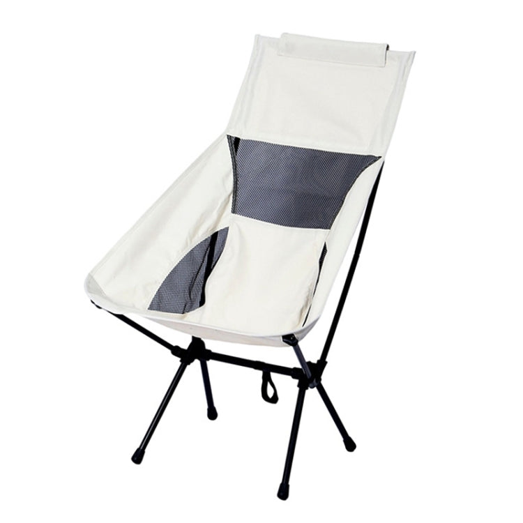 Large Outdoor Camping Leisure Beach Portable Folding Chair, Large (White), Large(Black), Large(Grey), Large(Navy Blue)
