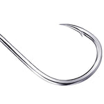 500 PCS Mixed Size Fish Barbed Hook Fishing Hooks with Hole, 3-12# with Hole