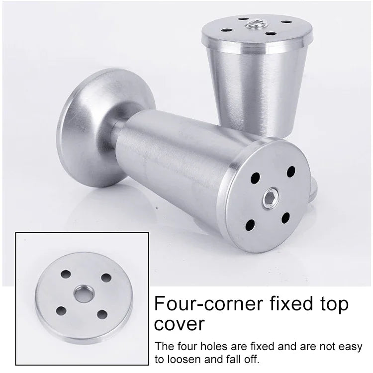 Stainless Steel Thickened Adjustable Foot Cup Type Cupboard Foot, 150mm, 150mm