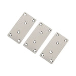 10 PCS Stainless Steel Connection Code Straight Connecting Piece, Number: 13, 13