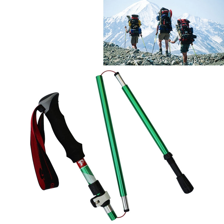 5 Node Portable Foldable Aluminium Alloy Alpenstocks Trekking Poles, Folding Length : 28.5CM, Folding Length : 28.5CM (Blue), Folding Length : 28.5CM (Red), Folding Length : 28.5CM (Black), Folding Length : 28.5CM (Green)