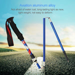 5 Node Portable Foldable Aluminium Alloy Alpenstocks Trekking Poles, Folding Length : 35CM, Folding Length : 35CM (Black), Folding Length : 35CM (Green), Folding Length : 35CM (Blue), Folding Length : 35CM (Red)
