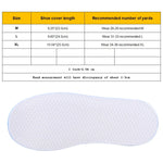 Fashion Children PVC Non-slip Waterproof Thick-soled Shoe Cover Size: M, Size: M