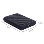 PT500 Scratch-resistant All-inclusive Portable Hard Drive Silicone Protective Case for Samsung Portable SSD T5, with Vents, Red, White, Black, Blue