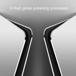 Circle Shape Aluminum Alloy Double-sided Non-slip Mat Desk Mouse Pad, Circle Shape