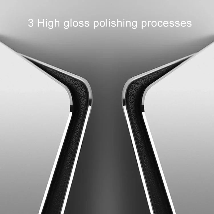 Circle Shape Aluminum Alloy Double-sided Non-slip Mat Desk Mouse Pad, Circle Shape