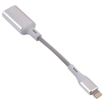 8 Pin Male to USB Female OTG Camera Adapter, Compatible with IOS 13 or Above