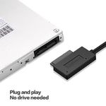 Professional USB 3.0 to 7+6Pin Slimline SATA Cable Adapter Indicator, USB 3.0