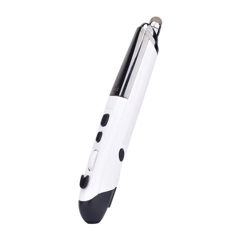 PR-08 6-keys Smart Wireless Optical Mouse with Stylus Pen & Laser Function, Laser Function Grey, Laser Function Blue, Laser Function Red, Laser Function White, Laser Function Black