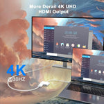 USB-C/Type-C to HDMI+USB-C/Type-C Video Converter, Type-C 4K/30HZ