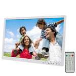 17.0 inch LED Display Digital Photo Frame with 7-keys Touch Button Control / Holder / Remote Control, Allwinner Technology, Support USB / SD Card Input / OTG, US/EU/UK Plug, 17.0 Inch