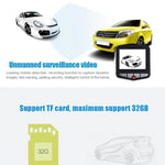 VGA 480P Car Camcorder DVR Driving Recorder Digital Video Camera Voice Recorder with 2.4 inch LCD Screen Display, Support 32GB Micro TF Card & Infrared Night Vision Function(Black + Blue), 2.4 inch LCD