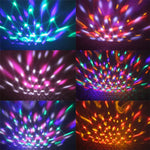USB Bluetooth Crystal Magic Ball Stage Light with Remote Control