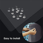 2pcs/pack Cat Scratch Protection PVC Sofa Anti-scratch Stickers , Size: 15x47cm, Size: 15x47cm
