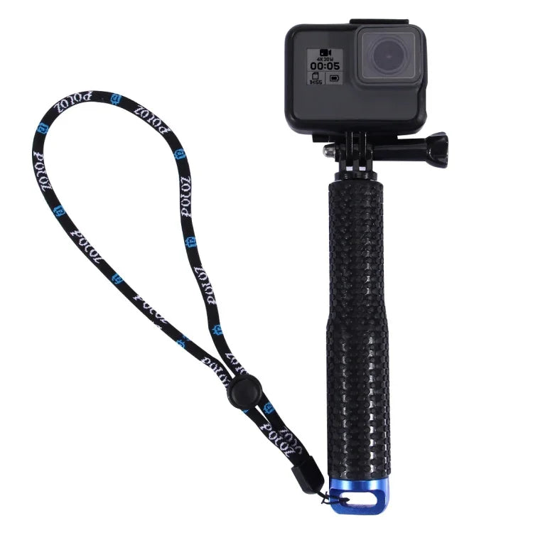 PULUZ Handheld Extendable Pole Monopod for DJI, Insta360, GoPro and Other Action Cameras, Length: 19-49cm, Length: 19-49cm