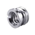 PULUZ 1/4 inch Female Thread to 3/8 inch Male Thread Adapter Screw, 1/4 Female to 3/8 Male