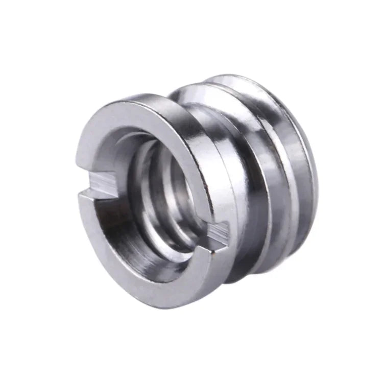 PULUZ 1/4 inch Female Thread to 3/8 inch Male Thread Adapter Screw, 1/4 Female to 3/8 Male