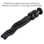 PULUZ Mini Octopus Flexible Tripod Holder with Ball Head for DJI, Insta360, GoPro and Other Action Cameras, SLR Cameras, Cellphone, Size: 25cmx4.5cm, 25cm Tripod