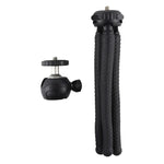 PULUZ Mini Octopus Flexible Tripod Holder with Ball Head for DJI, Insta360, GoPro and Other Action Cameras, SLR Cameras, Cellphone, Size: 25cmx4.5cm, 25cm Tripod