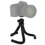 PULUZ Mini Octopus Flexible Tripod Holder with Ball Head for SLR Cameras, DJI, Insta360, GoPro and Other Action Cameras, Cellphone, Size:30cmx5cm, 30cm Tripod