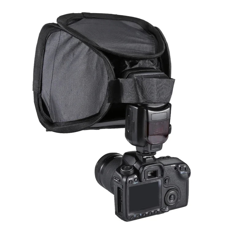 PULUZ Foldable Soft Flash Light Diffuser Softbox Cover, Size: 23cm x 23cm, 23cm Softbox