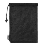 PULUZ Storage Bag with Stay Cord for GoPro, Insta360, DJI and Other Action Cameras Accessories, Flannel Bag, Size: 24.5cm x 20.5cm, Nylon Mesh Bag, Size: 21.5cm x 15.5cm