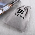 PULUZ Storage Bag with Stay Cord for GoPro, Insta360, DJI and Other Action Cameras Accessories, Flannel Bag, Size: 24.5cm x 20.5cm, Nylon Mesh Bag, Size: 21.5cm x 15.5cm