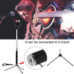 PULUZ Extendable Handheld Selfie Monopod for DJI, Insta360, GoPro and Other Action Cameras, Length: 22.5-80cm, Length: 22.5-100cm