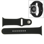 For Apple Watch Sport 42mm High-performance Longer Rubber Sport Watch Band with Pin-and-tuck Closure