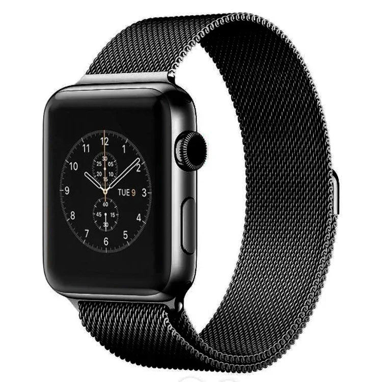 For Apple Watch 42mm Milanese Loop Magnetic Stainless Steel Watch Band, For Apple Watch 46mm / 49mm / 45mm / 44mm