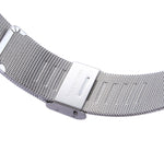 For Apple Watch 38mm Milanese Classic Buckle Stainless Steel Watch Band , Only Used in Conjunction with Connectors ( S-AW-3291 ), S-AW-3123, S-AW-3123B