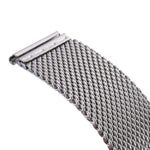 For Apple Watch 42mm Milanese Classic Buckle Stainless Steel Watch Band , Only Used in Conjunction with Connectors ( S-AW-3293 ), S-AW-3323, S-AW-3323B