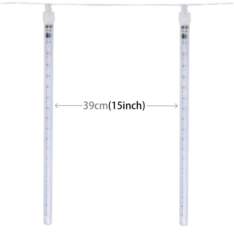 17 LED Light-emitting Lights Stick for Christmas, 8PCS 30cm/Blue, 8PCS 30cm/Colorful, 8PCS 30cm/White
