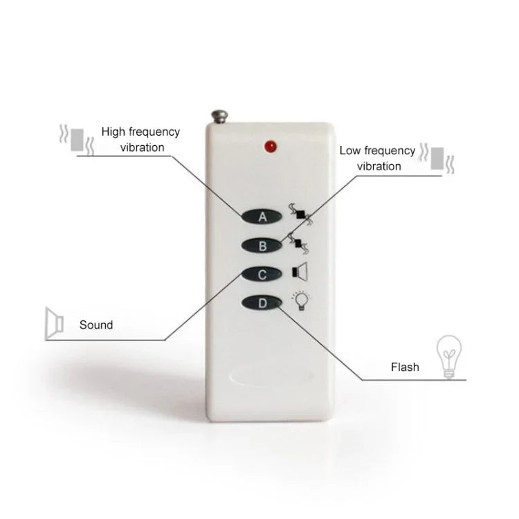 Electric Dog Remote Control Training, White