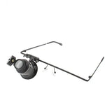 20X Glasses Type Watch Repair Magnifier with LED Light, 9892A