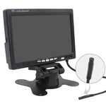 7.0 inch Car Monitor / Surveillance Cameras Monitor with Adjustable Angle Holder & Remote Controller, Dual Video Input, 7.0 inch, Dual Video Input