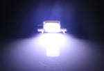 2 PCS 31mm 1.5W 80LM White Light 1 COB LED License Plate Reading Lights Car Light Bulb, 31mm
