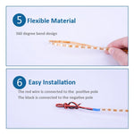 5 PCS Normally-on Style 45 LED 3528 SMD Waterproof Flexible Car Strip Light for Car Decoration, DC 12V, Length: 45cm, 45cm+Dark Blue, 45cm+Green, 45cm+Ice blue, 45cm+Pink, 45cm+Red, 45cm+White, 45cm+Yellow