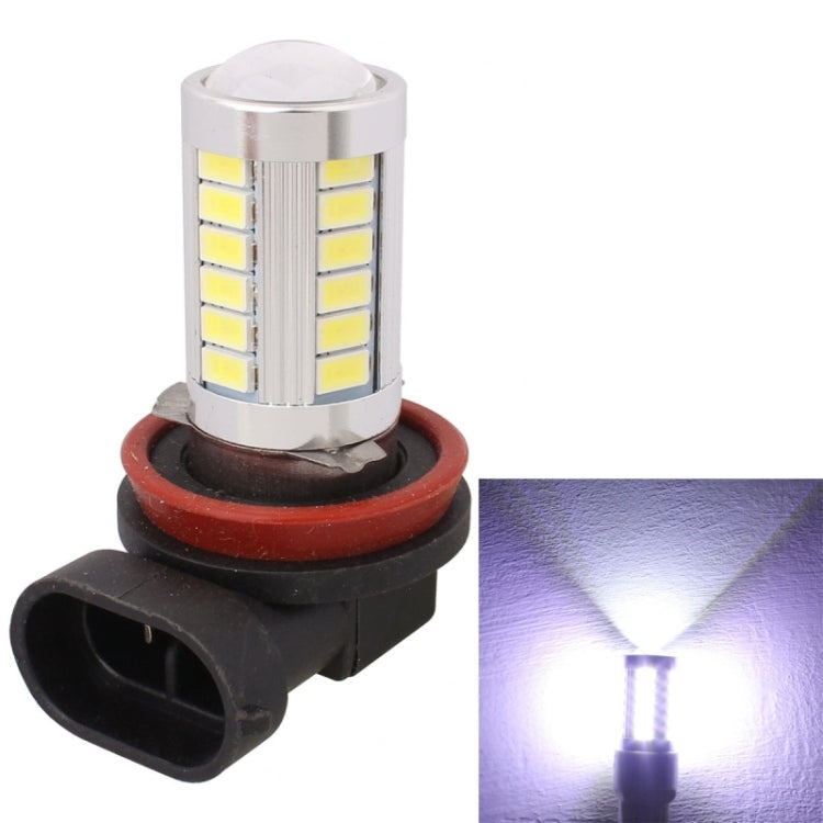 2 PCS H8/H11 16.5W 990LM 6500K White Light 5630 SMD 33 LED Car Fog Light Bulb, DC12V, H8/H11