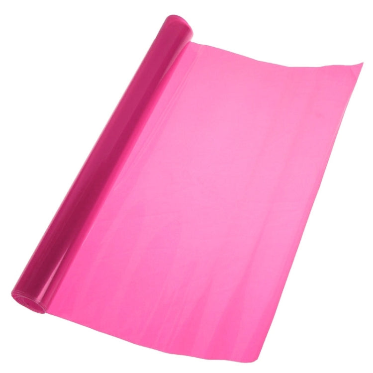Protective Decoration Flash Point Car Light Membrane /Lamp Sticker, Size: 195cm x 30cm, Pink, Crystal Green, Matte Black, Dark Blue, Grey Black, Dark Black, Baby Blue, Fluorescent Green