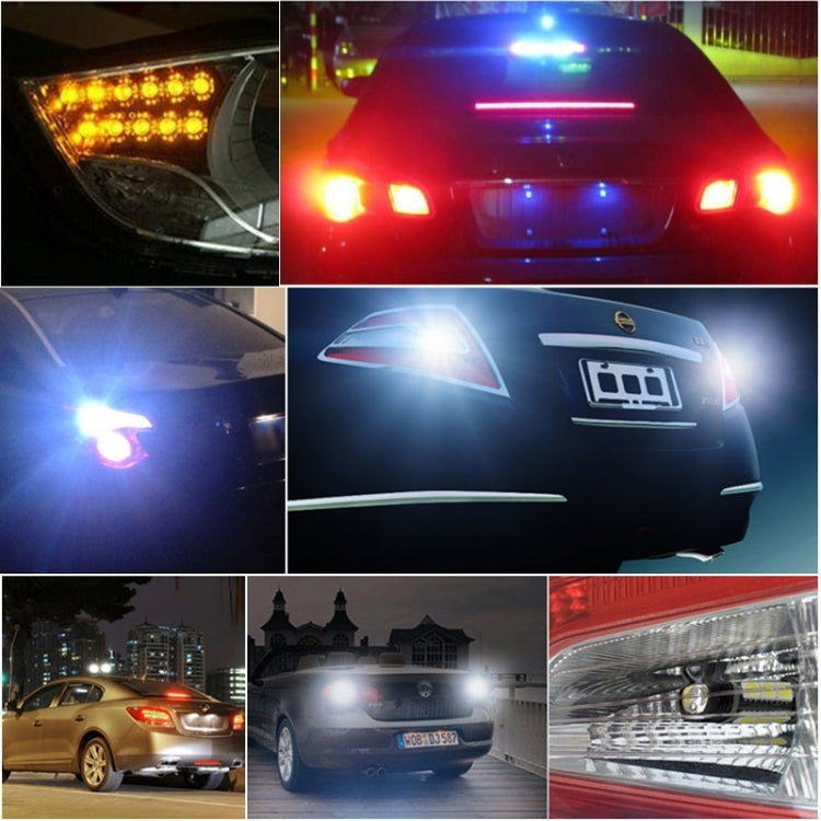 2 PCS T10 6W 180LM Double-Faced 2 COB LED Decode Canbus Error-Free Car Clearnce Reading Lamp, DC 12V, 2 COB LEDs