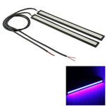 2 PCS 6W*2 DRL LED Light Bar Car Light Source Waterproof Daytime Running Lights, DC 12V, NCD-17BK Blue Light, NCD-17BK ICE Blue Light