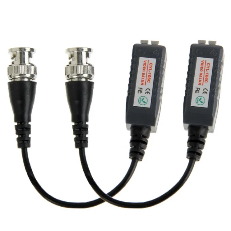قطعتان من محول فيديو سلبي بقناة واحدة CYL-106C، CYL-106C